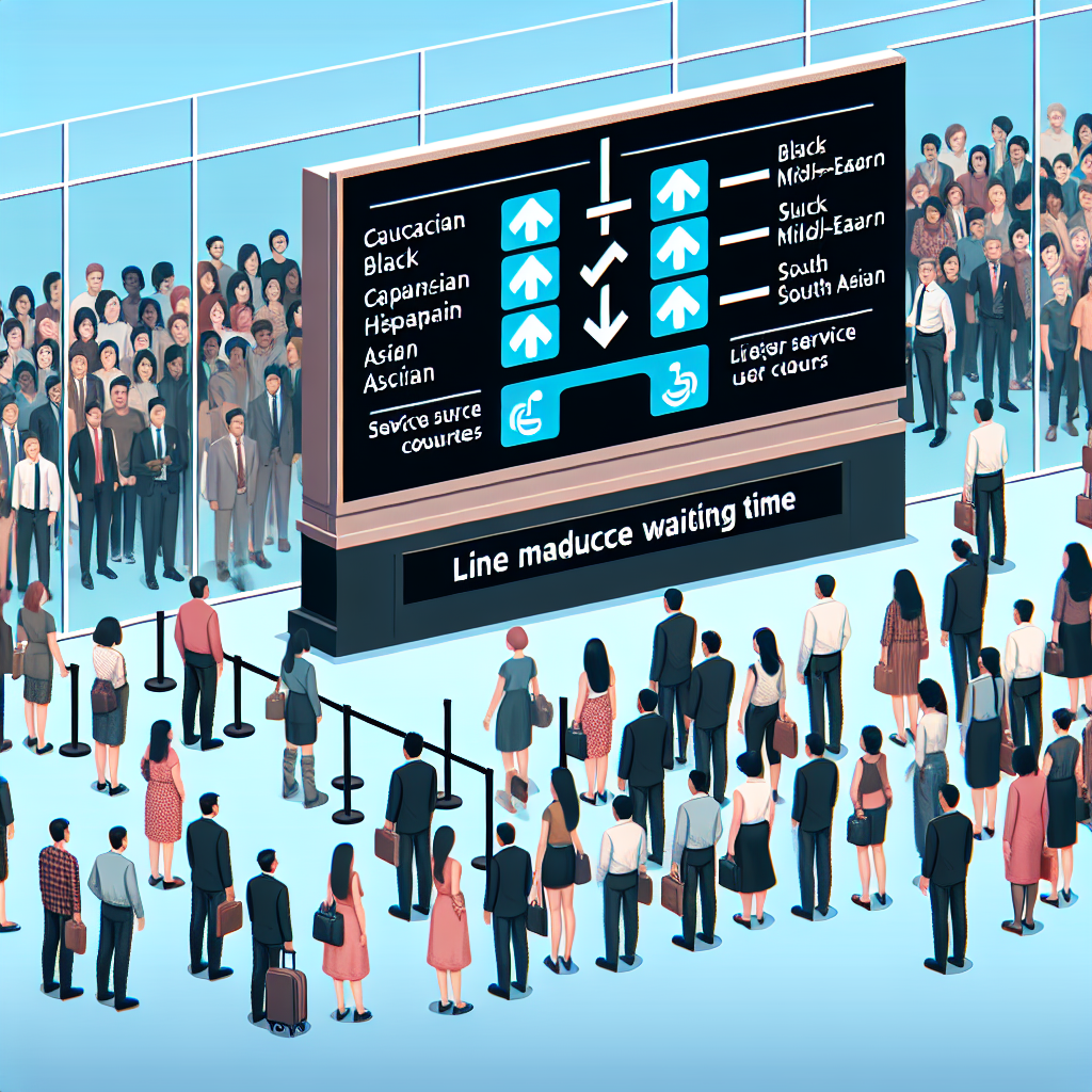 The Impact of Digital Signage on Line Management and Waiting Time