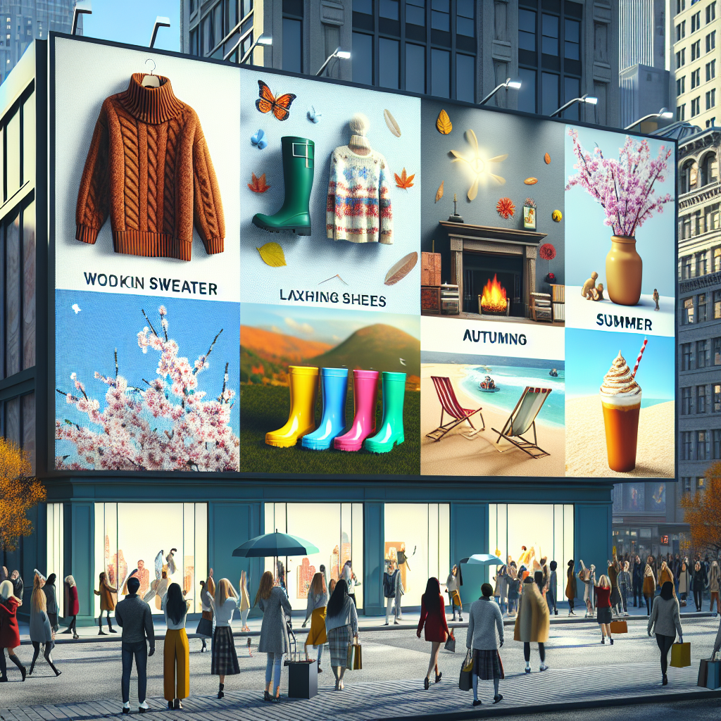 Digital Signage and Seasonal Marketing Campaigns