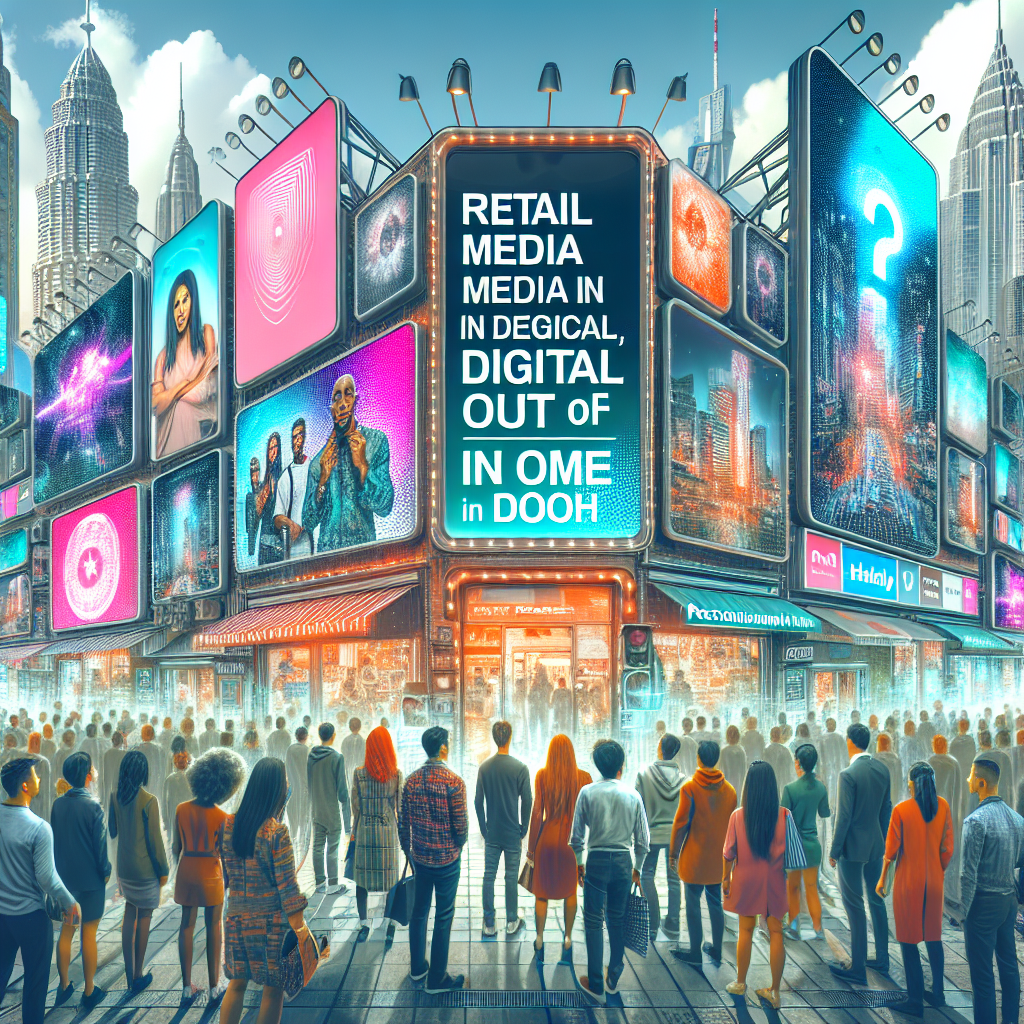 DOOH em Retail Media: desafios e oportunidades para o desenvolvimento de Retail Media em DOOH