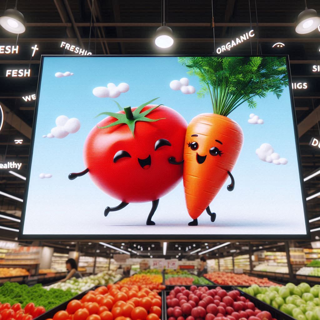 Maximizando as Vendas: Benefícios do Digital Signage em Supermercados